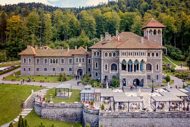 3 Castle:Peles ,Bran,Cantacuzino Tour from Brasov /Hotel pickup - Cantacuzino Castle and the Wednesday connection