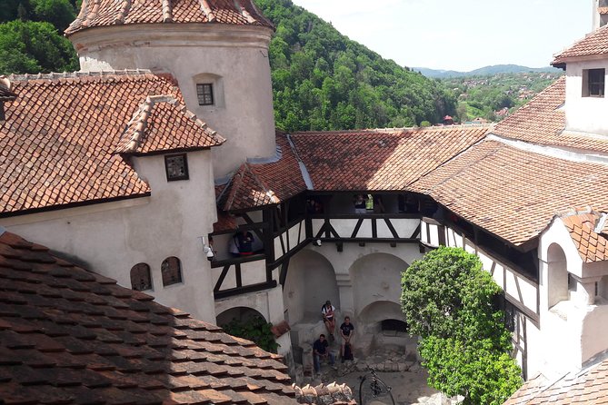 3-Castle: Peles,Bran,Rasnov,Sinaia Monastery from Brasov w pickup - The drive is part of the experience
