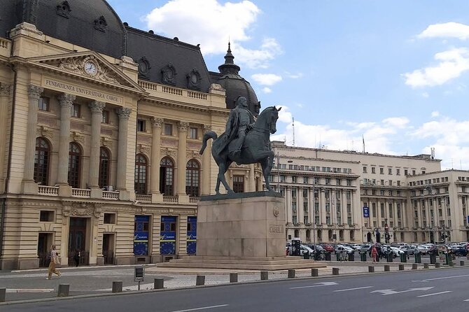 3h Bucharest Private Walking Tour - only your group - Palatul CEC and the city’s grand façades