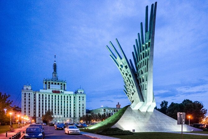 4h Bucharest Panoramic Tour by Car with stops - University’s Square: a place loaded with meaning