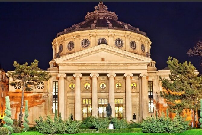 4h Bucharest Panoramic Tour by Car with stops - House of the Free Press and the marks of Communism