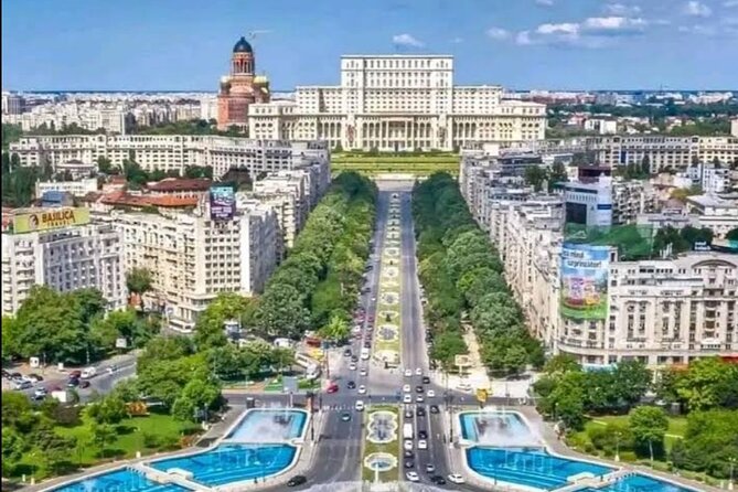 5h Bucharest City Tour by Car/Minivan – Small Group max 7 people - Revolution Square and Calea Victoriei