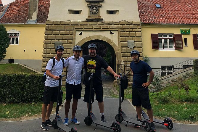 Brasov Old Town Guided Tour With Electric Scooters - Rope Street and Council Square