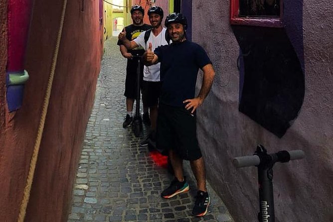 Brasov Old Town Guided Tour With Electric Scooters - The Black Church and the return toward the towers
