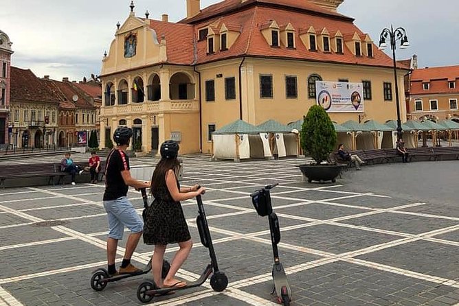 Brasov Old Town Guided Tour With Electric Scooters - Nicolae Titulescu Park and the final ride