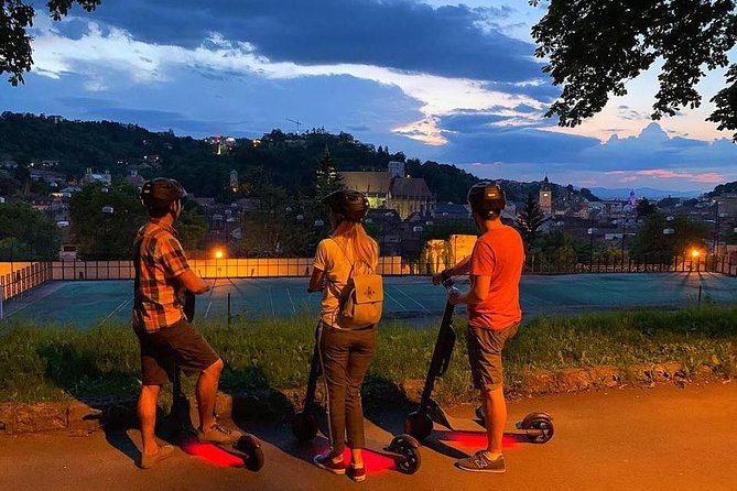 Brasov Old Town Guided Tour With Electric Scooters - Weavers Bastion and the old city defenses