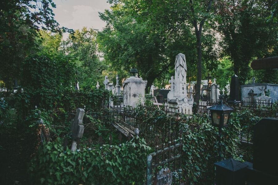 Bucharest: 3-Hour Dark History Tour with a Local - Bellu Cemetery, a gallery of funerary art