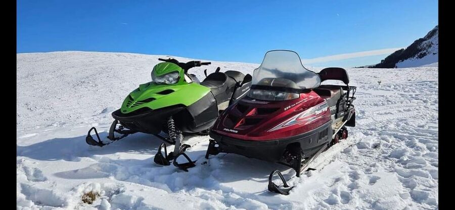 Bucharest: Carpathian Snowmobile / ATV Adventure Tour - Azuga snowmobile and ATV rides