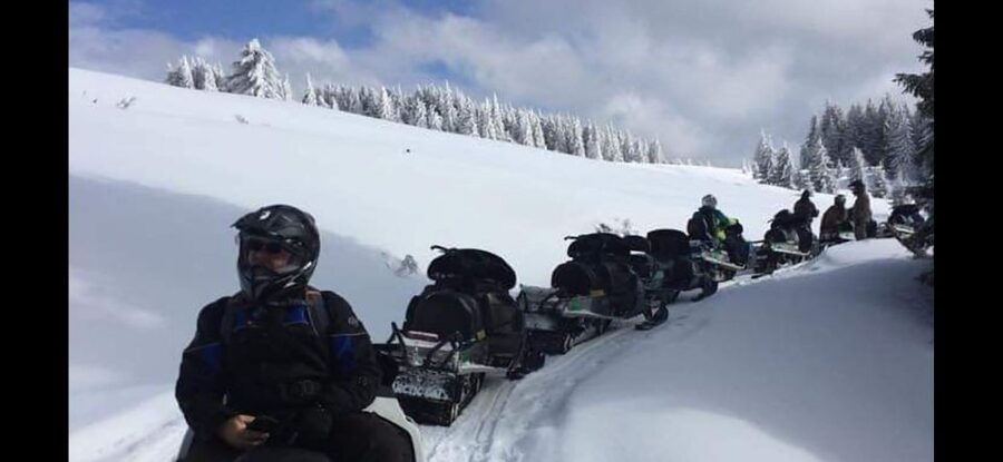 Bucharest: Carpathian Snowmobile / ATV Adventure Tour - Peleș Castle and Romania’s royal past
