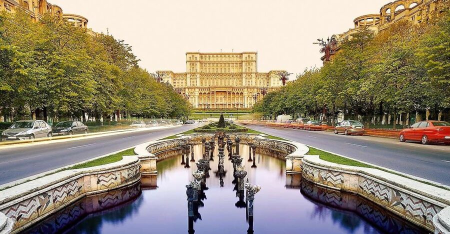Bucharest: City Highlights Guided Walking Tour - Union Boulevard and the enormous Palace of Parliament