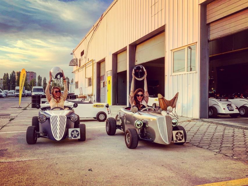 Bucharest: City Tour by a Mini Hot Rod - Who Will Enjoy This Most?