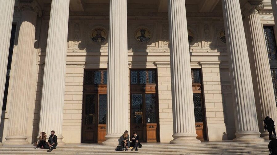 Bucharest city tour by car - Revolution Square and the Royal Palace