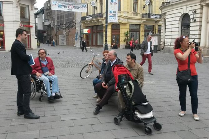 Bucharest: Communism, Revolution & City Highlights Tour - University Square and the violence of 1989