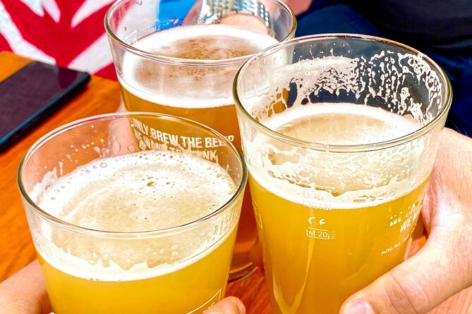 Bucharest: Craft Beer Tour with Traditional Meal Included - Covrig, mici, fries, and mustard