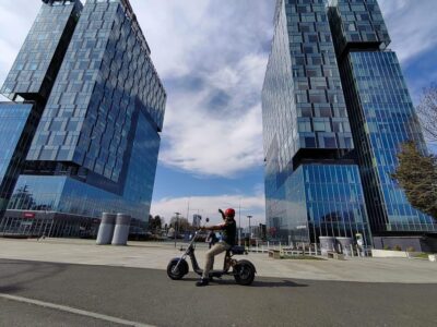 Bucharest electric city tour by Smart Balance #green