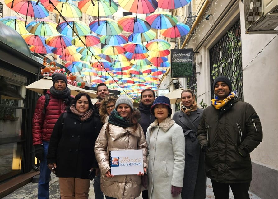 Bucharest: Guided Walking Tour with Romanian Snack - Stavropoleos Monastery, one of the walk’s quiet pauses