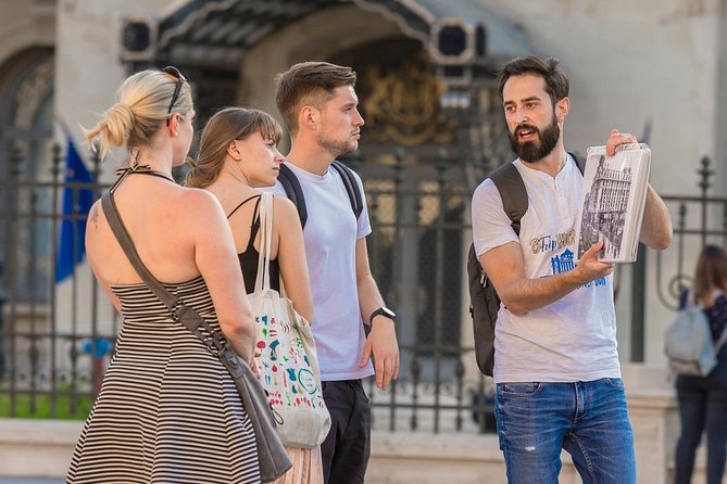 Bucharest Must See Walking Tour - The National Bank and the odd logic of Romanian prices
