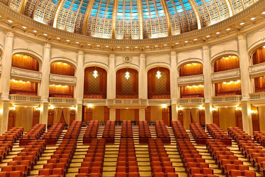 Bucharest: Parliament Palace Skip-the-line Ticket - The ground floor: facts that make the size real