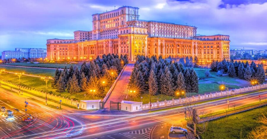 Bucharest: Parliament Palace Skip-the-line Ticket - Finding Senatul Romaniei on the left side