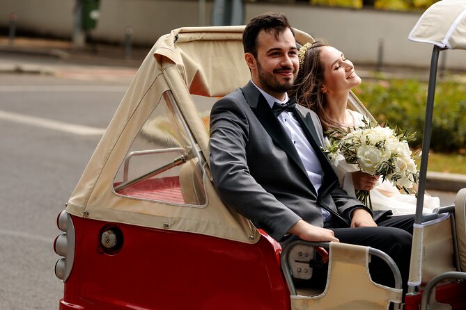Bucharest Tuk Tuk city tour - The Athenaeum, Revolution Square, and the royal palace