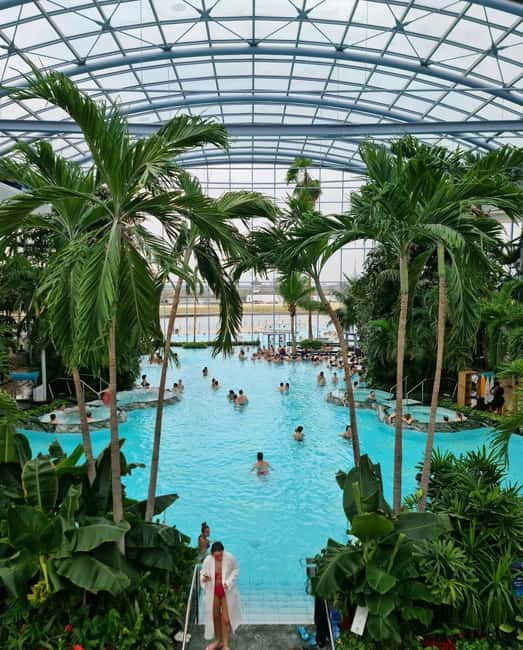 Bucuresti: Bucuresti Therme Transfer and Full-Day Access - The Palm: a slower counterpoint