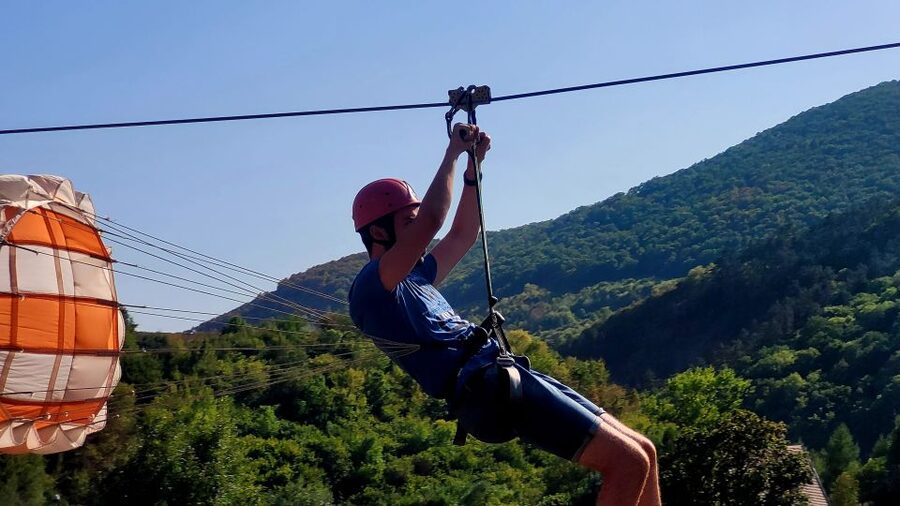 Cluj: Outdoor Activities Day Trip with Zip Line and Hike - The 600-Meter Zip Line Over the Gorge