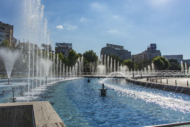 Communist Era Bucharest Tour - Victoria Avenue, banks, and the public face of power