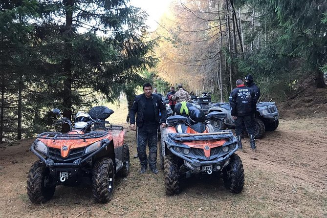Day trip on Quad ATV - Transylvanian outdoor adventure - Red Lake in the Carpathian Mountains