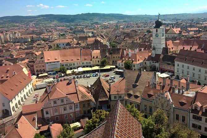 Day trip to Corvin Castle and Sibiu (and back) from Timisoara - Sibiu’s cathedral tower gives you the best first view