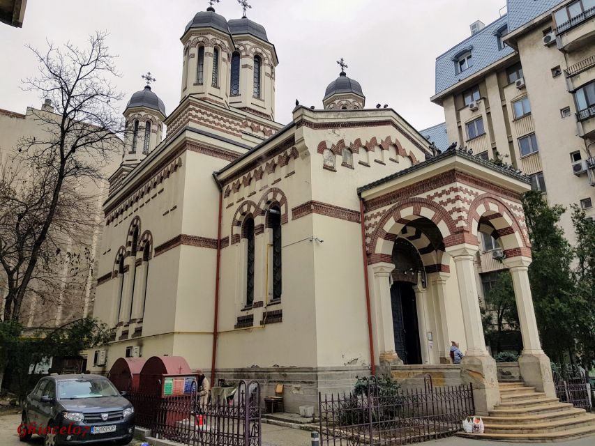 Eastern Orthodox Church Art in Bucharest - Saint George Km0 and a major Romanian fresco painter