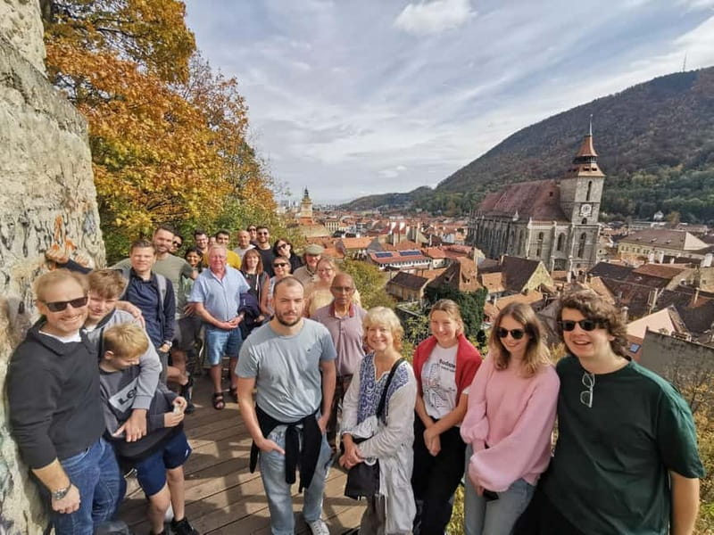 Free walking tour of Brasov in English - Starting at the orange umbrella in Council Square