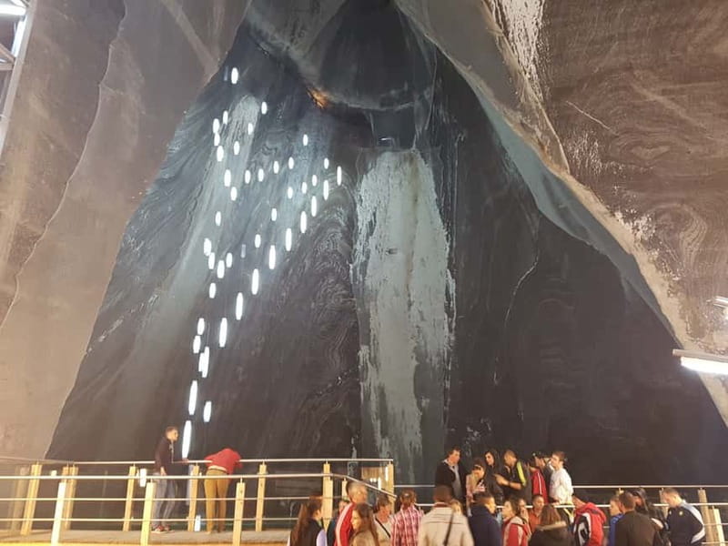 From Brasov: One-day Trip to Turda Salt Mine - Entering the salt mine beneath Turda