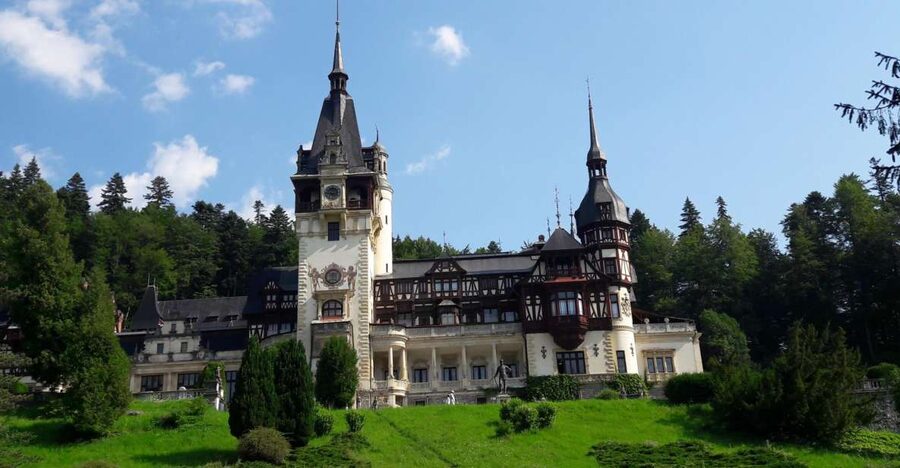 From Brasov: Peles Castle, Bran Castle & Cantacuzino Castle - Cantacuzino Castle and the Wednesday connection