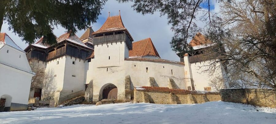 From Brasov: Sighisoara, Viscri, and Rupea Unesco Day Trip - Rupea Fortress and its three walls