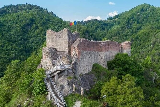 Hike to Poenari Fortress, Vidraru Dam, Argeș Monastery - Private - Vidraru Dam and the scale of modern Romania