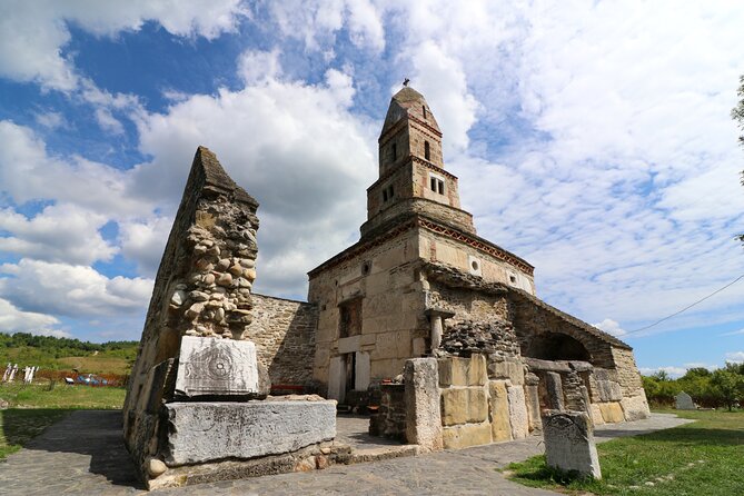 One Day in Transylvania - Departure from Timisoara - Densus Church and stone with a second life