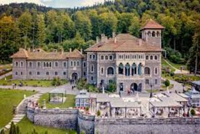 Peles Castle, Cantacuzino Castle and Bran Castle Tour From Brasov - Cantacuzino Castle and the Wednesday connection