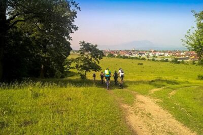 Perfect bike tour around Brasov