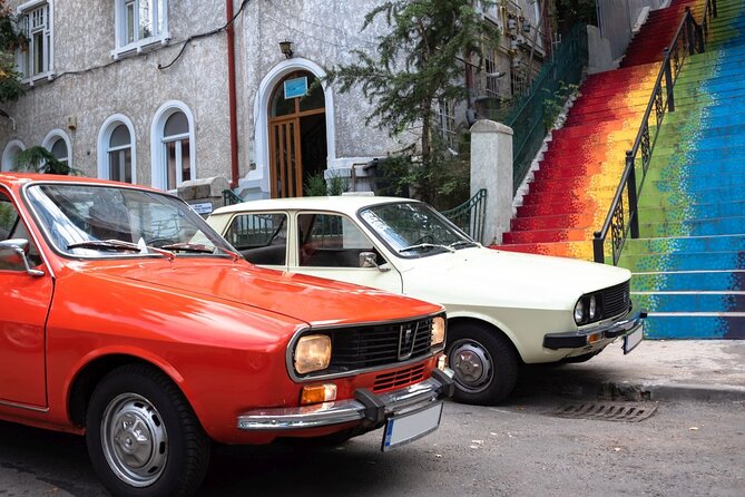 Private: RedPatrol Bucharest Contrasts Tour in a Vintage Car - Why the old Dacia changes the Bucharest experience