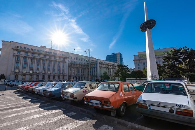 Private -RedPatrol Tour of Bucharest with a Romanian Vintage Car - Why a Dacia is the right way to see Communist Bucharest