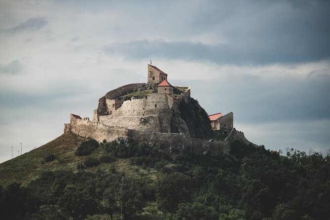 Sighisoara, Viscri UNESCO & Rupea Fort - Private Tour from Brasov - Rupea Fortress above the road