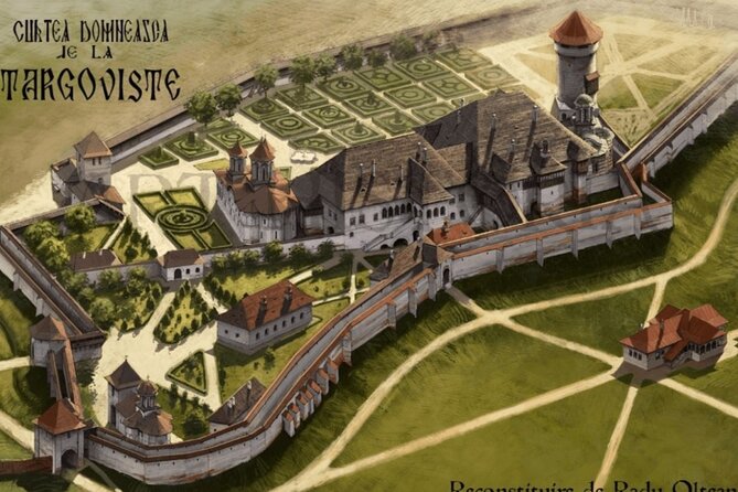 The Real Dracula's Castle in Targoviste, Winery and Dracula' Tomb - Climbing Chindia Tower for the 16th and 17th century ruins