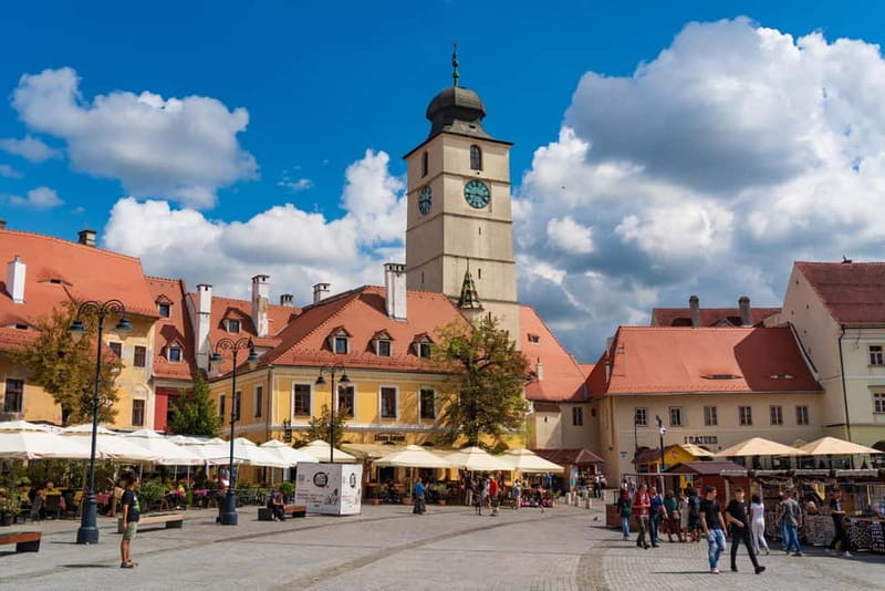 Tour of Sibiu - Church in Cristian - Village of Sibiel - Sibiu’s old town, walls, and three squares
