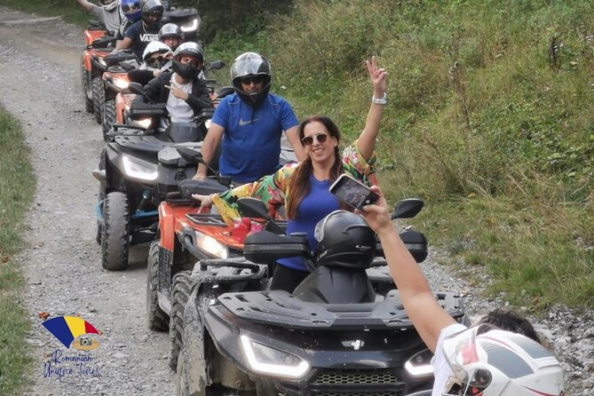 Triumph Arch, Paltinu Dam, Doftana, Small Group ATV Tour - Three hours on the ATV trails