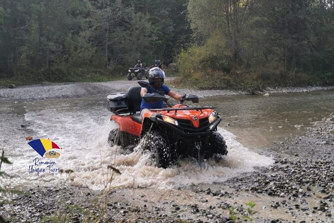 Triumph Arch, Paltinu Dam, Doftana, Small Group ATV Tour - Meeting rural Romania near Sacarie