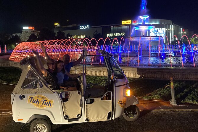 Tuk Tuk Bucharest Private Tour - Unique Experience. - An older Bucharest at the hospital and University’s Square
