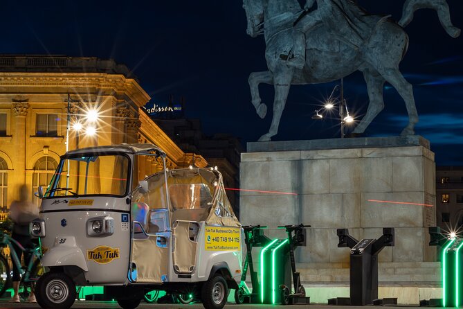Tuk Tuk Bucharest Private Tour - Unique Experience. - City Hall, Cismigiu Gardens, and the Romanian Athenaeum