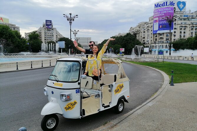 Tuk Tuk Bucharest Tour - Unique Experience in town! - Victory Square and the Dorobanti district