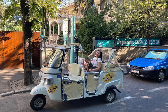 Tuk Tuk Bucharest Tour - Unique Experience in town! - The Triumph Arch from a rare angle