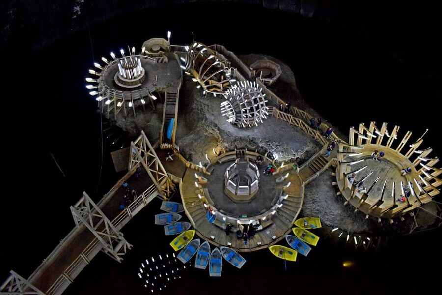 Turda salt mine and Corvin Castle day tour from Cluj - The physical side of the experience